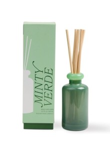 STADF0302EU Paddywax Stacked 94ml Glass Diffuser Dark Green and Bright Green - Minty Verde